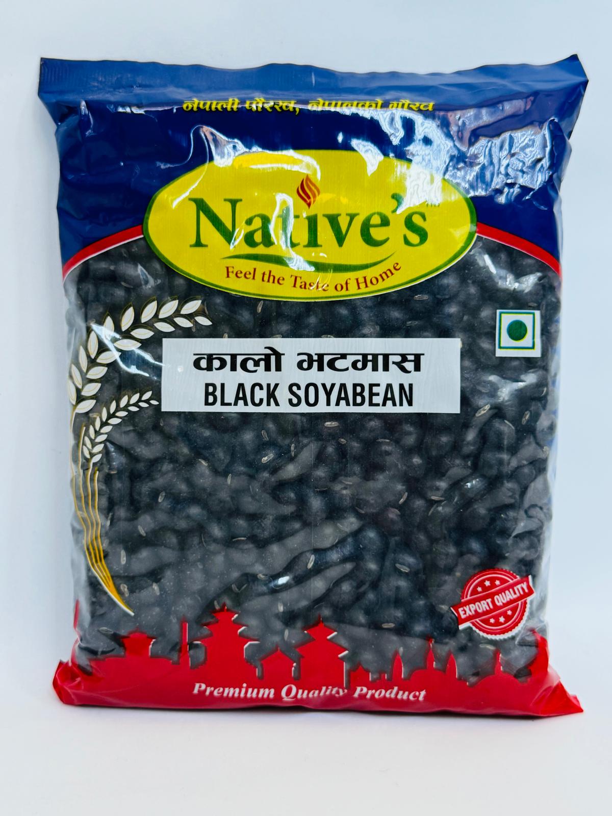 Natives Black Soyabean (कालो  भटमास ) 500gm