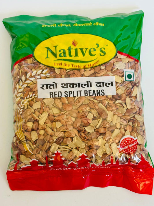 Natives Red Split Beans (रातो थकली दाल) 500gm